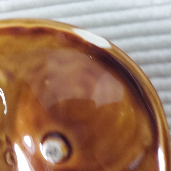 Turtle Dish Vintage 7.5"x5" Ceramic Painted Trinket Candy MCM Anthropomorphic - Picture 8 of 10